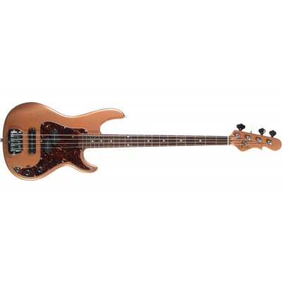 G&L SB2 FOUR STRINGS (Spanish Copper Metallic, rosewood, 3-ply Tortoise) №CLF51060. Made in USA - Чотириструнна бас-гітара