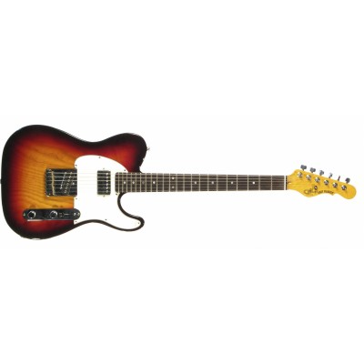 G&L ASAT CLASSIC Blues Boy (3 Tone Sunburst, ebony). №CLF48480. Made in USA - Електрична гітара
