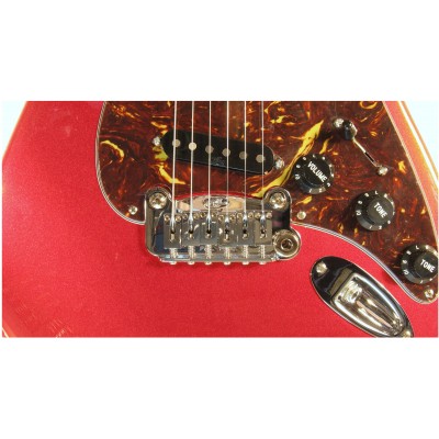 G&L LEGACY (Candy Apple Red, rosewood, 3-ply Tortoise Shell). №CLF50961. Made in USA - Електрична гітара