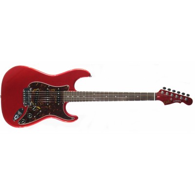 G&L LEGACY (Candy Apple Red, rosewood, 3-ply Tortoise Shell). №CLF50961. Made in USA - Електрична гітара