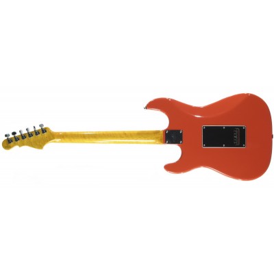 G&L LEGACY (Fullerton Red, maple, 3-ply Vintage Creme). №CLF50859. Made in USA - Електрична гітара
