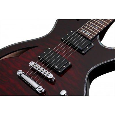 SCHECTER Hellraiser Solo-6 E/A BCH - напівакустична електрогітара