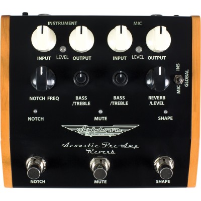 ASHDOWN WOODSMAN-PEDAL-R - Педаль акустичний преамп з ревербератором