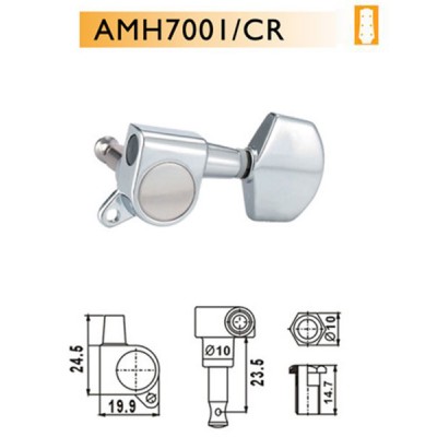 DR PARTS AMH7001/CR - акустичні гітарні колки
