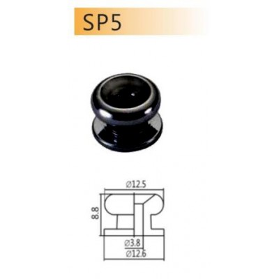 DR PARTS SP5/BK - Кріплення для ременя