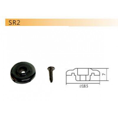 DR PARTS SR2/BK - Басові струнні ретейнери