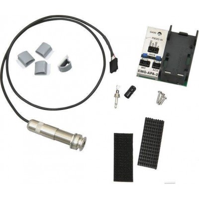 EMG AS125U - п'єзо звукознімач для класичної гітари + АРА-2 + ультраджек