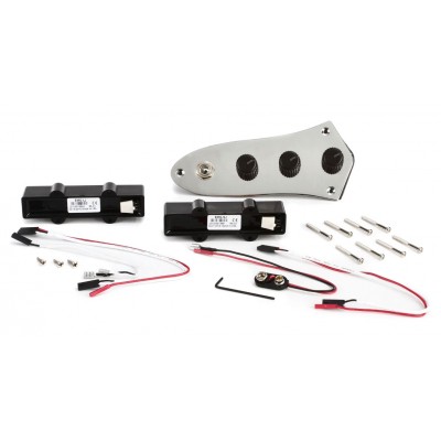 EMG J SYSTEM - набір активних звукознімачів для Jazz Bass + панель управління. (Кераміка)