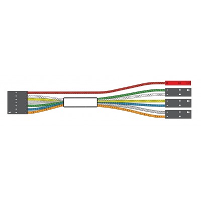 EMG TW Pickup Cable 14.5" - 7-pin кабель для підключення активних dual mode датчиків EMG