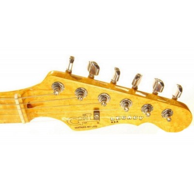 G&L LEGACY (Candy Apple Red, maple, 3-Ply Pearl) №CLF45213. Made in USA - Електрична гітара