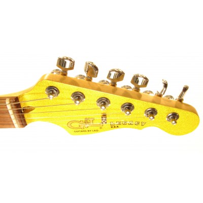 G&L LEGACY HB (Yukon Gold, rosewood, 3-ply cream). №CLF067620. Made in USA - Електрична гітара