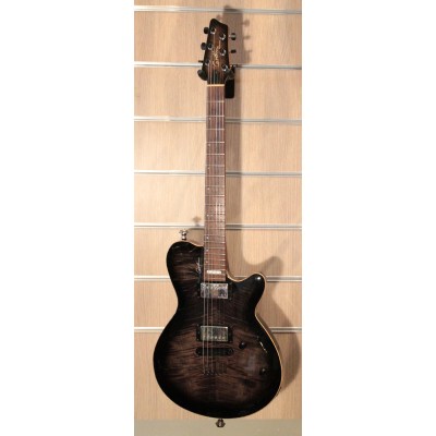 GODIN 021185 - LG SIGNATURE Trans Black Flame AA (Made in Canada) - Електрична гітара