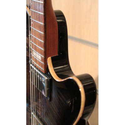 GODIN 021185 - LG SIGNATURE Trans Black Flame AA (Made in Canada) - Електрична гітара