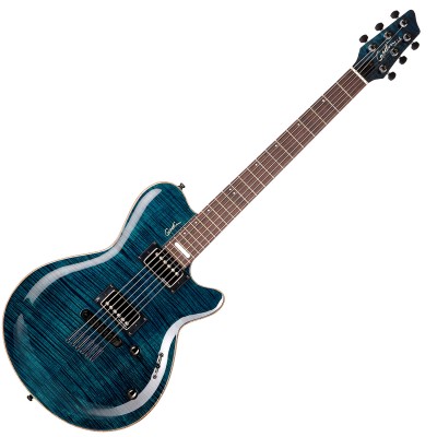 GODIN 021178 - LG SIGNATURE Trans Blue Flame AAA (Made in Canada) - Електрична гітара