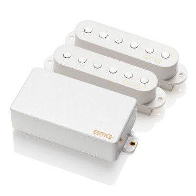 EMG SAV/SAV/89 white (evo1) - набір активних звукознімачів