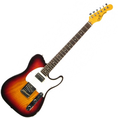 G&L ASAT CLASSIC Blues Boy (3 Tone Sunburst, ebony). №CLF48480. Made in USA - Електрична гітара
