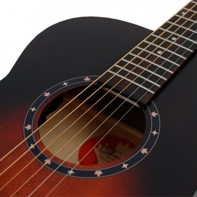 NORMAN 041909 - B18 Burnt Umber CH A/E (Made in Canada) - акустична гітара з підключенням