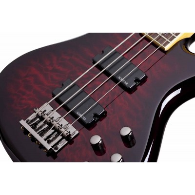 SCHECTER STILETTO EXTREME-4 BCH L/H - чотириструнна лівостороння бас-гітара
