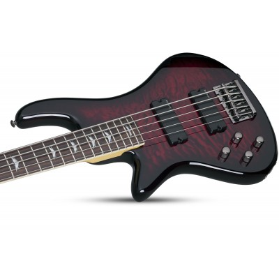 SCHECTER STILETTO EXTREME-5 BCHL/H - п'ятиструнна лівостороння бас-гітара