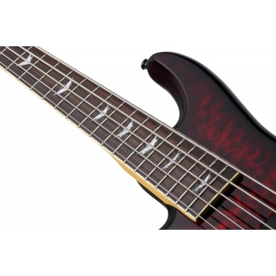 SCHECTER STILETTO EXTREME-5 BCHL/H - п'ятиструнна лівостороння бас-гітара