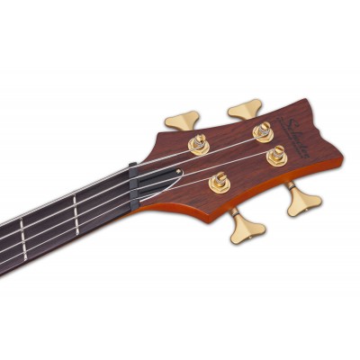 SCHECTER STILETTO STUDIO-4 FF HSN - чотириструнна бас-гітара, віяльні лади