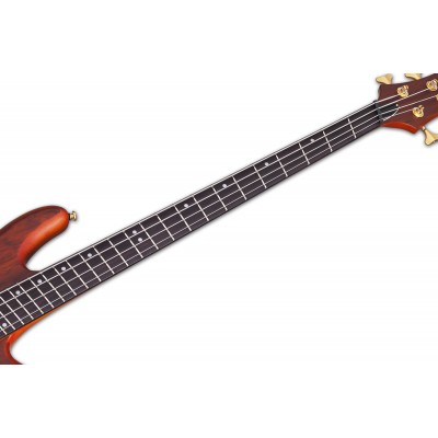 SCHECTER STILETTO STUDIO-4 FF HSN - чотириструнна бас-гітара, віяльні лади