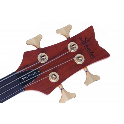 SCHECTER STILETTO STUDIO-4 FL HSN - чотириструнна бас-гітара, безладова