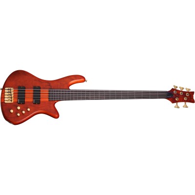 SCHECTER STILETTO STUDIO-5 FL HSN - п'ятиструнна бас-гітара, безладова