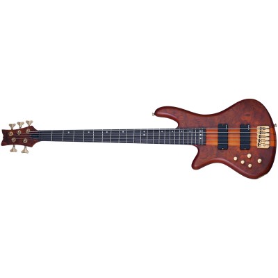 SCHECTER STILETTO STUDIO-5 LH HSN - п'ятиструнна бас-гітара, лівостороння (тимчасово недоступна)