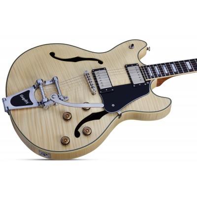 SCHECTER CORSAIR CUSTOM BB NATP - Напівакустична електрогітара