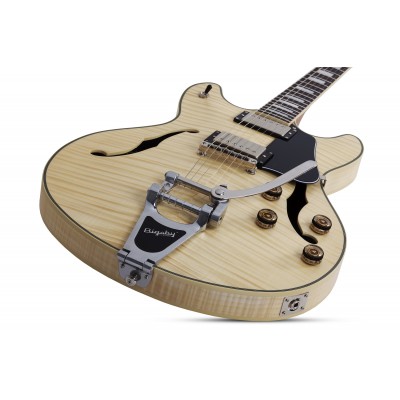 SCHECTER CORSAIR CUSTOM BB NATP - Напівакустична електрогітара