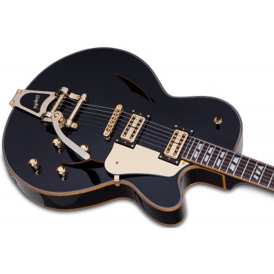 SCHECTER COUPE G.BLK - напівакустична електрогітара