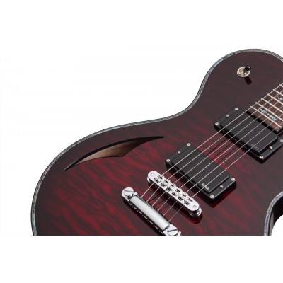 SCHECTER Hellraiser Solo-6 E/A BCH - напівакустична електрогітара