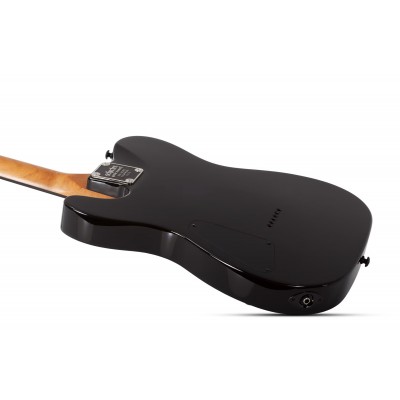 SCHECTER PT STANDARD Black Fade Burst Burl - Електрична гітара