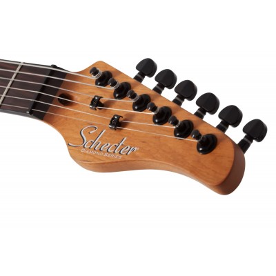 SCHECTER PT STANDARD Purple Burst Burl - Електрична гітара