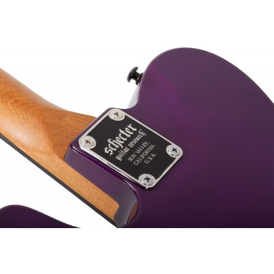 SCHECTER PT STANDARD Purple Burst Burl - Електрична гітара