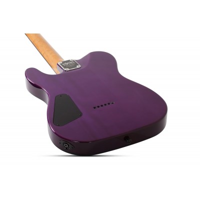 SCHECTER PT STANDARD Purple Burst Burl - Електрична гітара