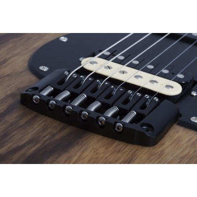 SCHECTER SUN VALLEY SS Exotic HT Black Limba NS - Електрична гітара