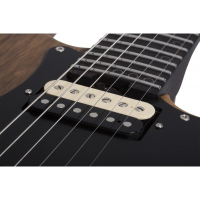 SCHECTER SUN VALLEY SS Exotic HT Black Limba NS - Електрична гітара