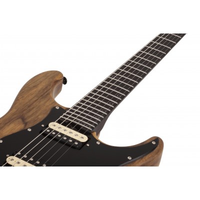 SCHECTER SUN VALLEY SS Exotic HT Black Limba NS - Електрична гітара