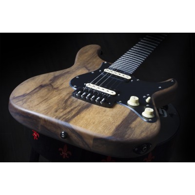 SCHECTER SUN VALLEY SS Exotic HT Black Limba NS - Електрична гітара