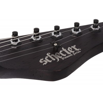 SCHECTER SUN VALLEY SS Exotic HT Black Limba NS - Електрична гітара