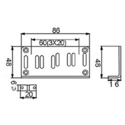 DR PARTS BBR2/GD - Струнотримач