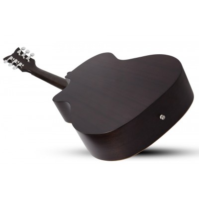 SCHECTER DELUXE ACOUSTIC SSTBLK - акустична гітара з вирізом