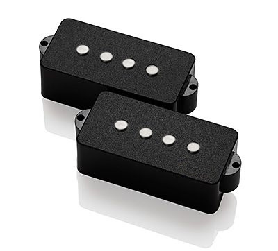 DR PARTS PPU/2/BK - набір пасивних звукознімачів для Precision Bass