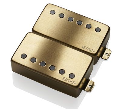 EMG JH-LS SET BRUSHED GOLD - Іменний набір James Hetfield