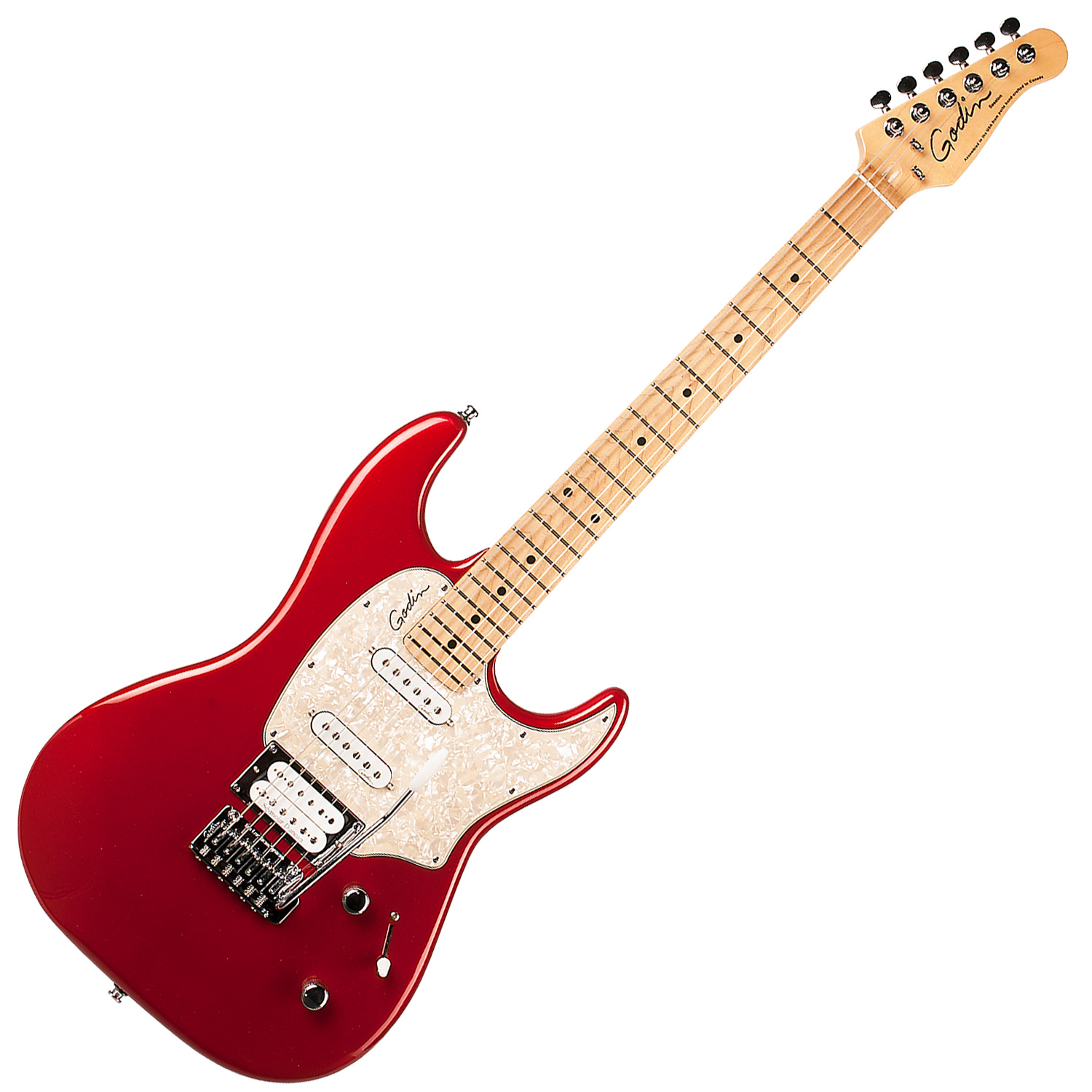GODIN 041190 - Session Ltd Desert Red HG MN with Bag (Made in Canada) - Електрична гітара