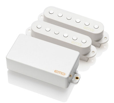 EMG SAV/SAV/89 white (evo1) - набір активних звукознімачів