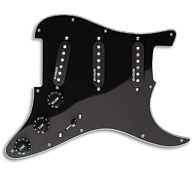 EMG ST11 SET B/W/B BLACK - панель з звукознімачами