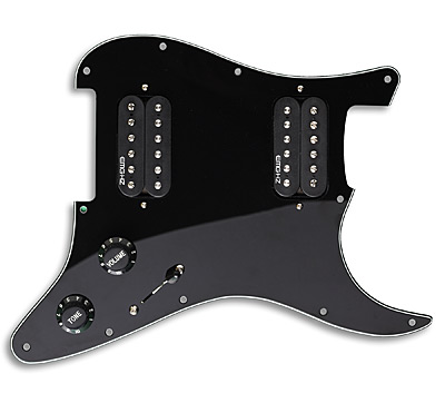 EMG ST12 SET B/W/B BLACK - панель з звукознімачами